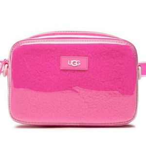 UGG Janey ll clear pink crossbody bag NWT